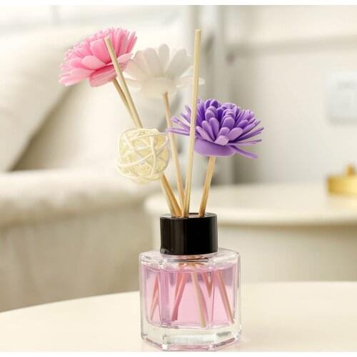 Rattan Sticks Set Refill Bedroom Scent Essential Oil Home Decor Fragrances Reed Aroma Diffuser Gifts Accessories Faux Flower