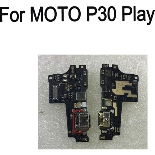 NEW For MOTO P30 Play XT1941 USB Dock Charging Port Mic Microphone Motor Vibrator Module Board Replacement Parts MOTOP30 Play