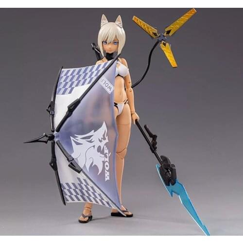 Snowdrop Flower Project Machine Girl 1/12 Swimsuit Anime Figures Movable Doll Model Collectibles Assembling Toys Gift