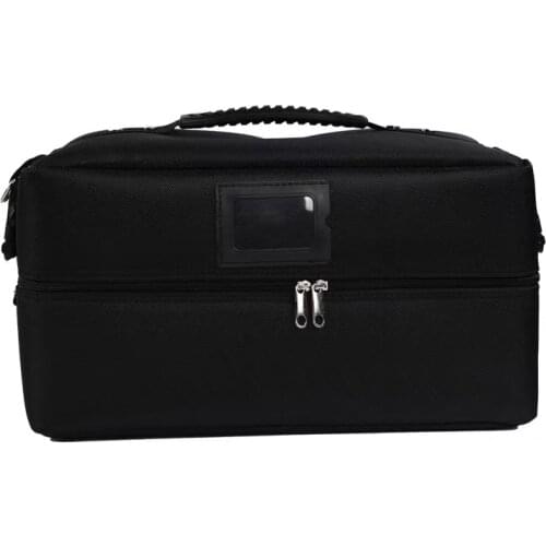 New Women easy to carry Cosmetic bag,Nails Makeup Toolbox,Multifunction Beauty Box Luggage Suitcase Girl Tattoo nail kit handbag