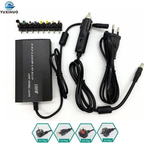 Universal 5V 12V 15V 16V 18V 19V 20V 22V DC 24V Home AC Power Adapter Adjustable Car DC Charger USB Power Supply 100W 5A Laptop