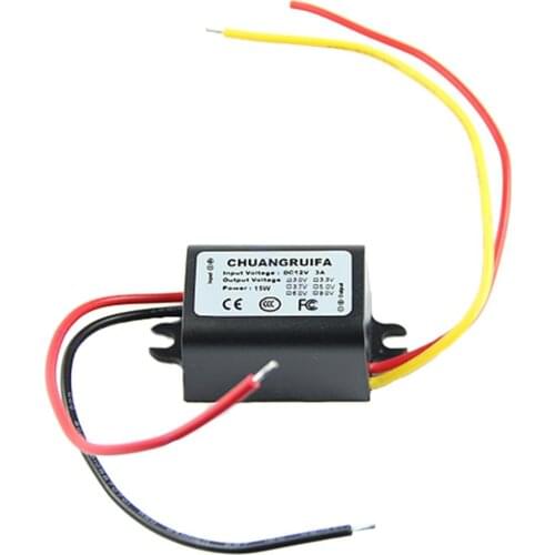 Waterproof DC/DC Converter 12V Step Down to 9V 3A 15W Power Supply Module