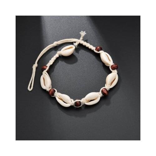 Bohemian Natural Sea Shell Anklets For Women Anklet Bracelet on Leg Shell Bead Foot Chain Ankle Beach Summer Jewelry cavigliere