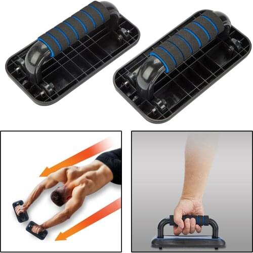 Push Up Bars Gym Exercise Equipment Fitness 1 Pair Pushup Handles with Foam Grip