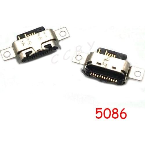 10PCS For Alcatel 5086 5086Y 5086D 5086A Micro USB Charge Charging Connector Plug Dock Socket Port