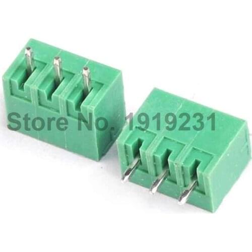 20PCS KF2EDG3.81 Pitch 3.81MM 300V8A Straight Plug 3P Terminal Connector