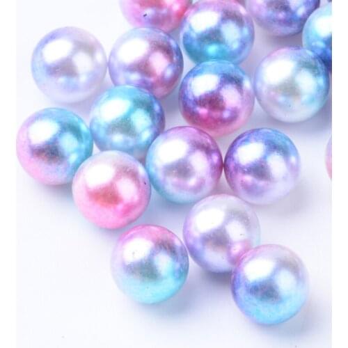 3mm/5mm 200pcs Imitation Pearl Acrylic Beads Loose Spacer Beads for Handmade DIY Necklace Bracelet Jewelry Making Wholesale