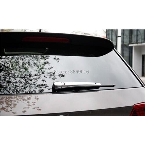 ABS Car Rear Window Wiper Cover Trims Tail Windscreen Brush Mask Fit For Volkswagen VW Atlas/ Teramont 2017 2018