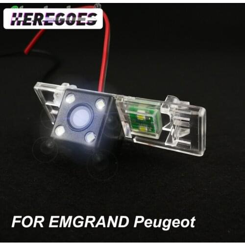 Car CCD Night Vision Rear View Camera Parking Assistance Waterproof for Peugeot 307 308 408 508 for Nissan Sunny X-Trail Geely