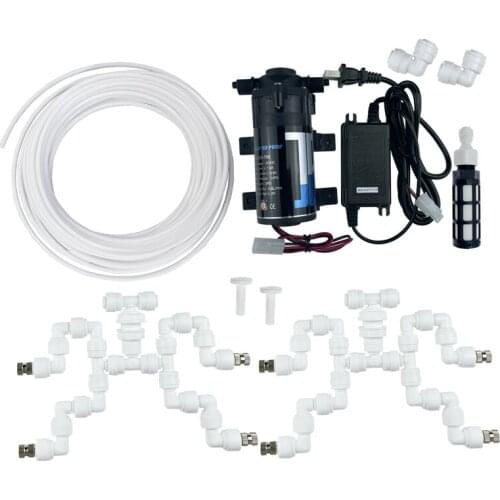 DC 24V Quiet Water Pump 0.8L /Min Stable Reptile Misting System for Reptile Pet Terrarium Misting System 4 orders