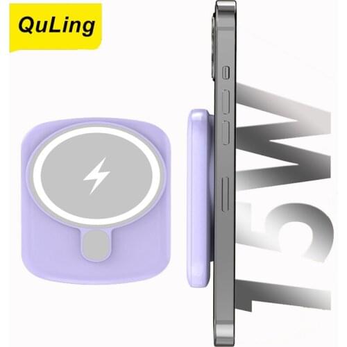 QuLing 10000Mah Battery Case For iPhone 12 Mini 12 Pro Max 15W Fast Charger Wireless Charger Case 12Pro Power Bank Phone Case
