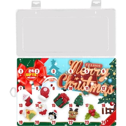 Decoration Gift Box Kids Festival Supplies Decorations Sensory Fidget Toys Relief Countdown Cheap Christmas Present Boxes
