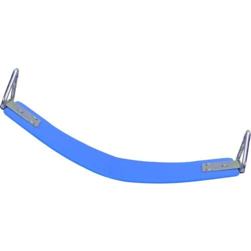 Blue Swing Seat with Metal Hook Playground Swingset Park Backyard