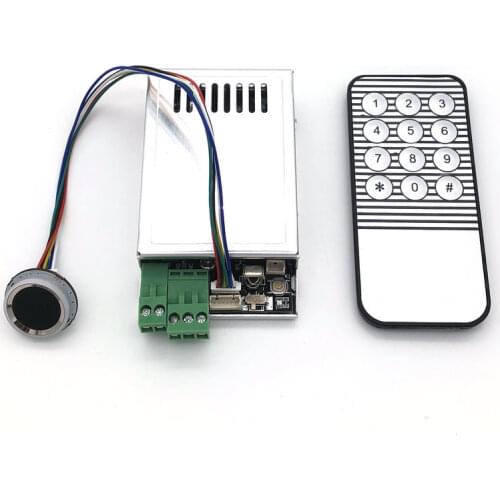 K216 Fingerprint Control Board+R502-A Fingerprint Module Round LED Access Control