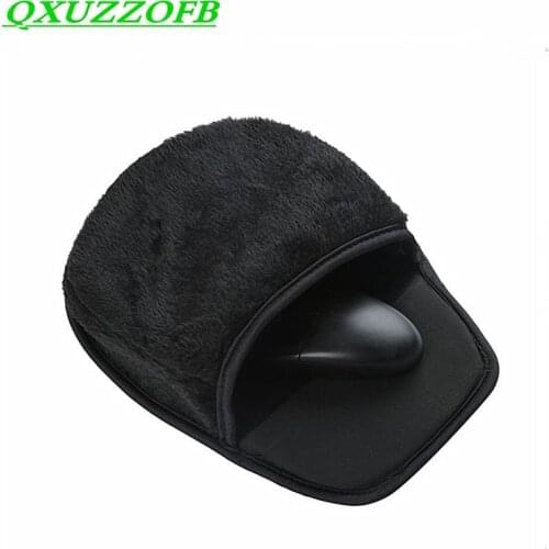 Cartoon Heated mouse pad 5v USB Heater Soft Plush Fabric For Laptop Lady Working Warmer Hands Office GIfts Winter Mat Dropship