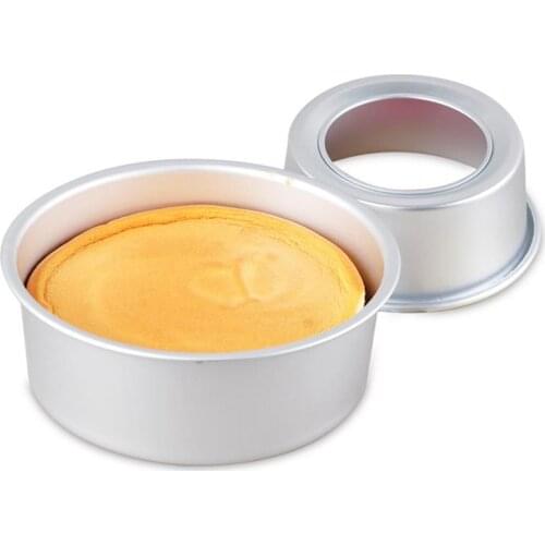 Metal Removable Bottom Cake Round Shape Mold Kitchen Bakeware DIY Desserts Baking Mold Mousse Cake Moulds Baking Pan Tools
