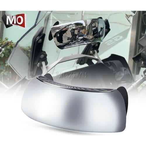 Motorcycle 180 Degree Safety Rearview Mirror Give Full Rear View For KYMCO XCITING 250 350 400 400i 400S 500 550 NIKITA 200/300I