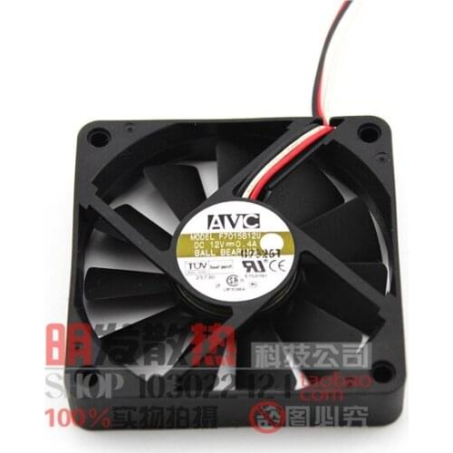 Original 7CM F7015B12U 12V 0.4A 3-wire 7015 CPU chassis cooling fan