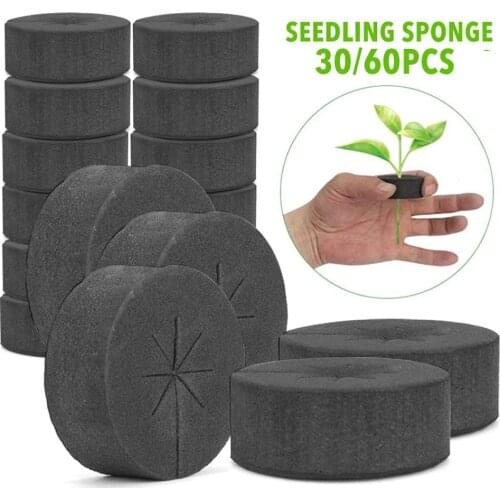 Garden Clone Collars Neoprene Inserts Sponge Block for 2 Inch Net Pots Hydroponics Systems and Cloning Machines