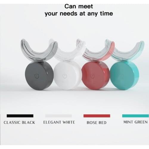 Teeth Whitening High Strength 16 LEDS Blue Laser Dental Whitening Accelerator Led Light With Timer teeth whitening light