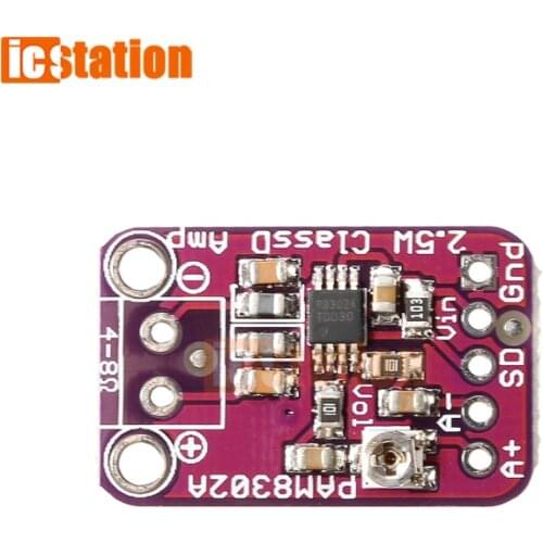 PAM8302 2.5W Single Channel Mono Class D Amp Audio Amplifier Module PAM8302A Audio Amplifier Power Module