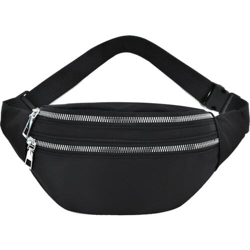 Women Waist Bag Men Fanny Pack Female Banana Bag Hip Bum Money Pouch Ladies Fashion Travel Shoulder Purse Belly Pocket