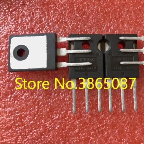 10PCS IRFP9240+10PCS IRFP240 TO-247 N-CHANNEL P-CHANNEL MOSFET TRANSISTOR MOS 20PCS/LOT IRFP9240PBF IRFP240PBF ORIGINAL NEW