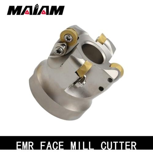 Shock-resistant emr emrw cutter head emr face mill cutter head for RPMT10T3 RPMT1204 RPMT milling cutter insert 50 63 80 100 160