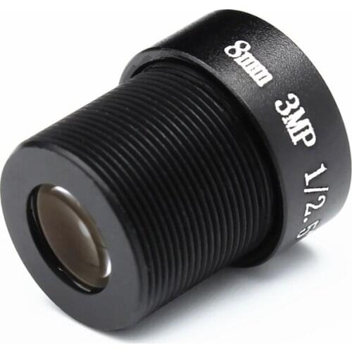 X4pcs HD 3mp 8mm 40 Degrees Angle IR Board 3.0mp CCTV Lens M12x0.5 for CCD IP camera