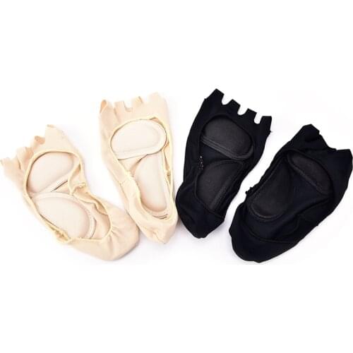 2Pcs Arch Support Relieve Foot Pain Socks Massage Toe Socks Foot Health Care Five Fingers Toes Compression Socks