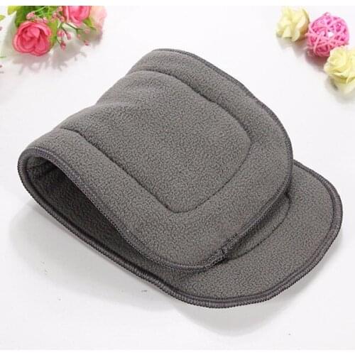 2015 Free Shipping Charcoal Bamboo inserts with line 200pcs 5 Layers(3+2) Reusable Baby Cloth Diaper pads Nappy Inserts