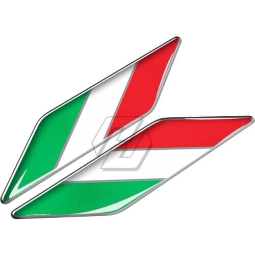 3D Motorcycle Tank Pad Decals Italy Wing Sticker Italia Decals Case for Aprilia Ducati Yamaha Suzuki BMW MV Kawasaki