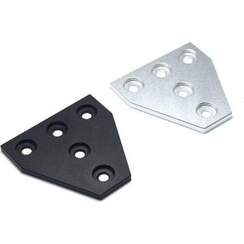 5 hole t shape connector joining plate 2020 5 hole aluminum plate for aluminum profile