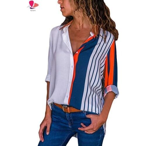 Apipee Women's Striped Shirts