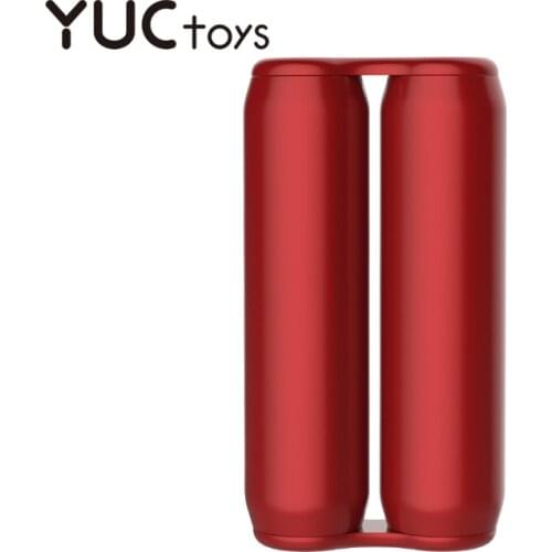 YUC Interfinger Gyro Palm Double Tube Double Roll Massage Decompression Boredom Vent Toy Fidget Spinner Relief Stress Gifts