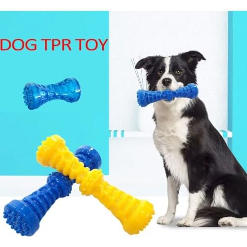 Soft Dog Chew Toy Rubber Pet Dog Teeth Cleaning Toy Puppy Interactive Vocal Decompression Training Toys Chewers Treat Toys