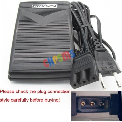 1PCS #359102-001 220V FOOT CONTROL PEDAL Compatible with Singer 2250,2263,2273,2639,2662,E99670,Heavy Duty,4210