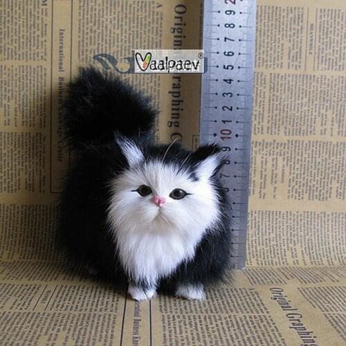 Real Life Animal Blind Box Mini Cat Statue Collectible Cute Figures Five Year Old Girl Fairy Kitty Plush Toys Surprise Guess Bag