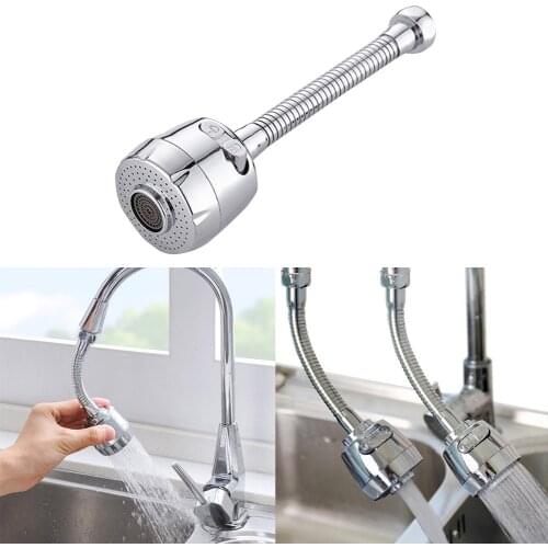 Water Tap Extension Faucet Aerator Faucet Sprayer 360° Rotation Adjustable For Kitchen Bathroom Accessories Extender Faucet