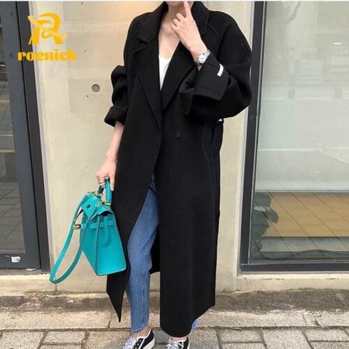 Женские элегантные пальто ROENICK China At AliExpress