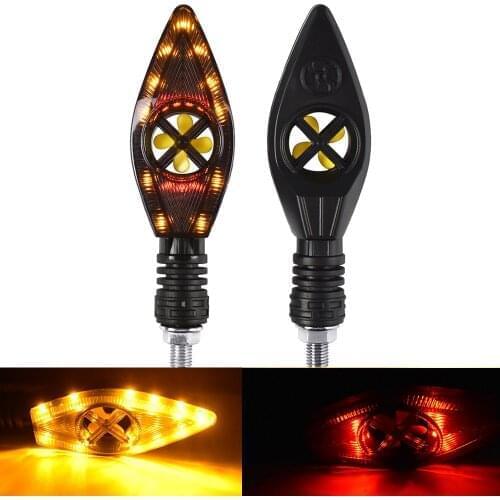 Motorcycle Turn Signals Light 12V LED Flasher Indicator Blinker Rear Lights For BMW F800GS Adventure F800GT F800R F800S F800ST