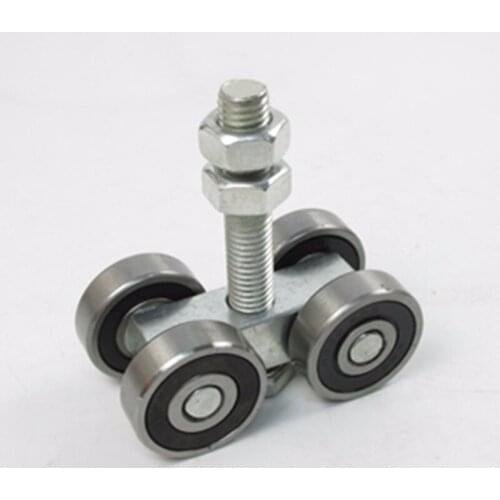 Heavy-duty sliding door hanging wheel Industrial warehouse plant sliding doors Orbital track Bearing 300-400KG Hanging pulley