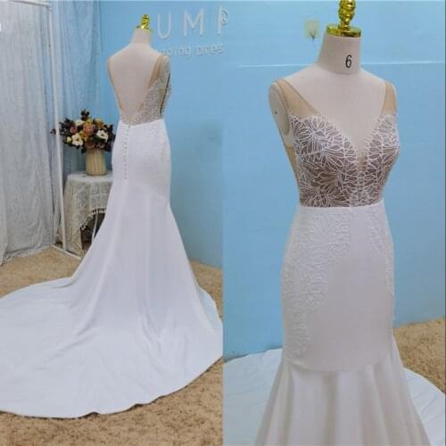 UMK Satin Wedding Dresses