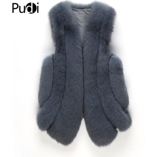Fall Winter Women real fox fur warm vest girl splice real fox fur cape shawl lady short jacket OMS693