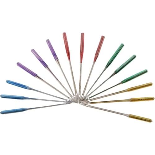 15Pcs Regular Point and Ball Point Home Sewing Machine Needle for Sewing Machine