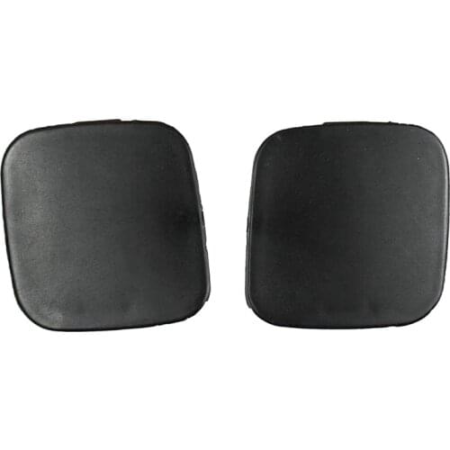2Pcs Black Front Left Right Bumper Tow Hook Eye Cover Cap 53286-0R020 53825-0R020 for Toyota RAV4 2009-2012