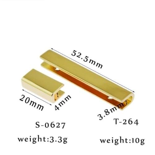 20 PCS / lot) zinc alloy die-casting handbags hardware accessories 2 cm clip edge banding metal