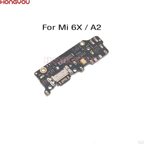 50PCS/Lot For Xiaomi Mi A2 6X Mi6X USB Charging Dock Board Charge Plug Socket Jack Port Connector Flex Cable