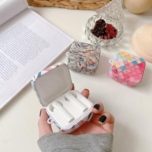 Headphone Case For Xiao Mi Air2 SE Wireless Bluetooth Cover For xiao mi air 2 se Color PC Charging Box Earphone Protective Cover