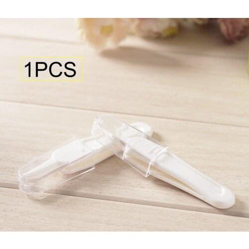 Baby Safe Cleaning Tweezers New Baby Care Infant Ear Forceps Plastic Special Design Newborn Baby Digging Nose Clip Pliers
